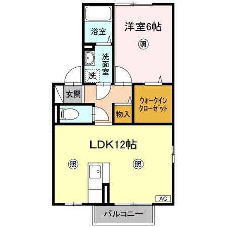 アムール・ド・メゾン II番館の物件間取画像